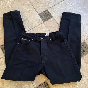 Calvin Klein black jeans